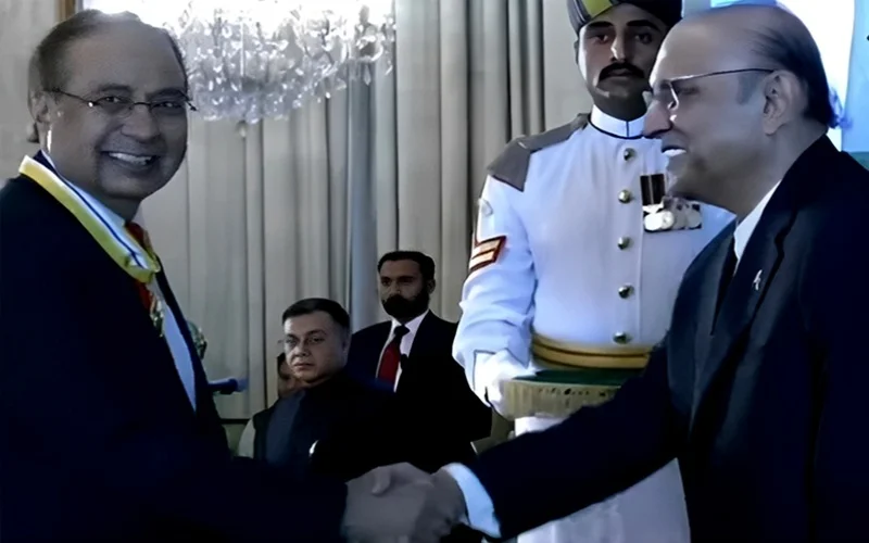 President confers Hilal-i-Imtiaz to BOL News senior journalist Ihtasham ul Haque