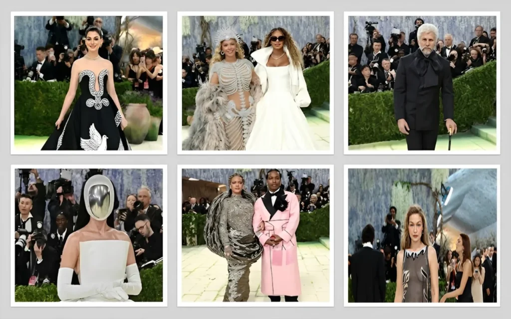global icons turn Red Carpet into Art Spectacle