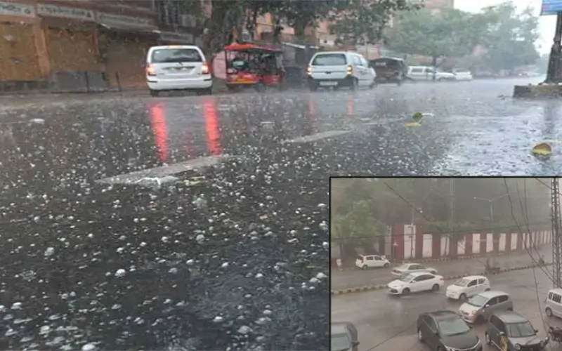 Rain and hailstorm in Lahore bring relief from heat