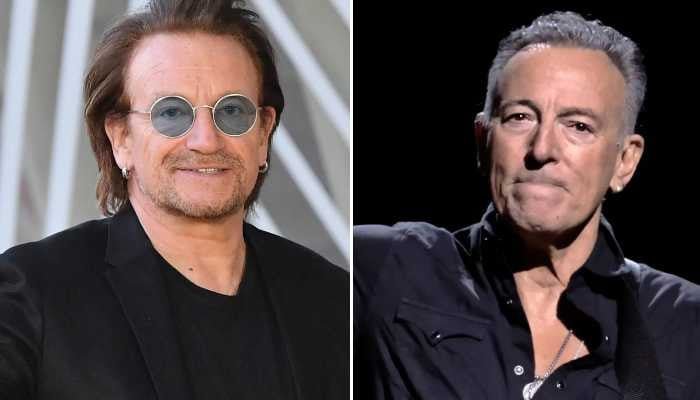 U2’s Bono confronts Bruce Springsteen over song refusal: ‘You said no!’