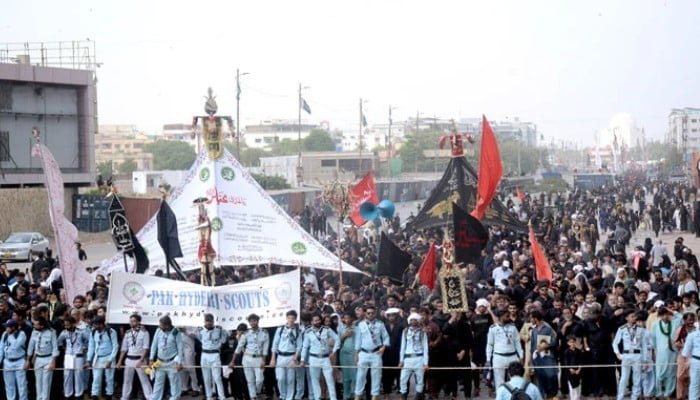 Karachi traffic plan announced for Muharram processions
