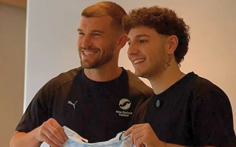 Viral video sparks global fame surge for New Zealand footballer