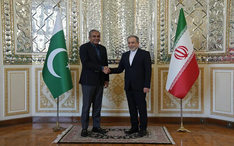 Mohsin Naqvi meets Iran FM Abbas Araghchi in Tehran