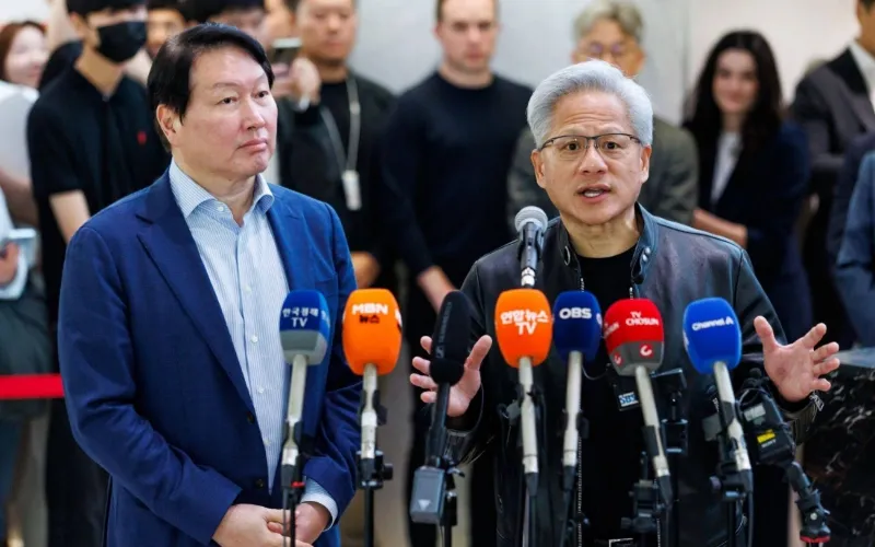 Nvidia signs major AI deals with South Korean tech giants