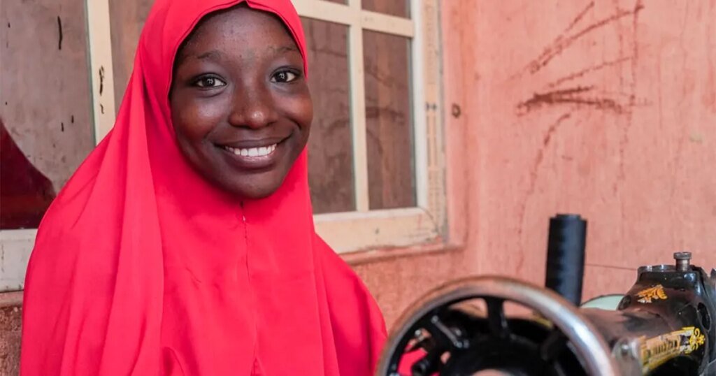 After a deadly raid, a displaced Nigerian mother finds a lifeline in sewing | News
