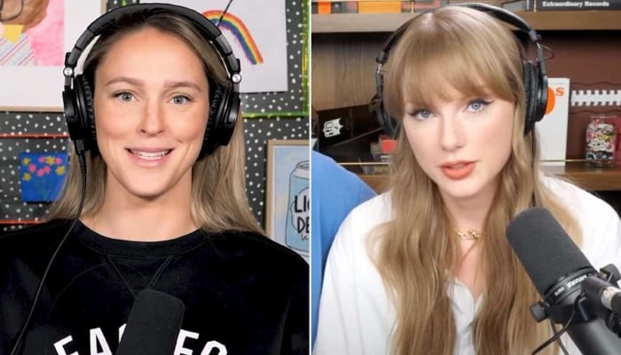 Kylie Kelce breaks silence over Taylor Swift, Travis Kelce wedding with one word