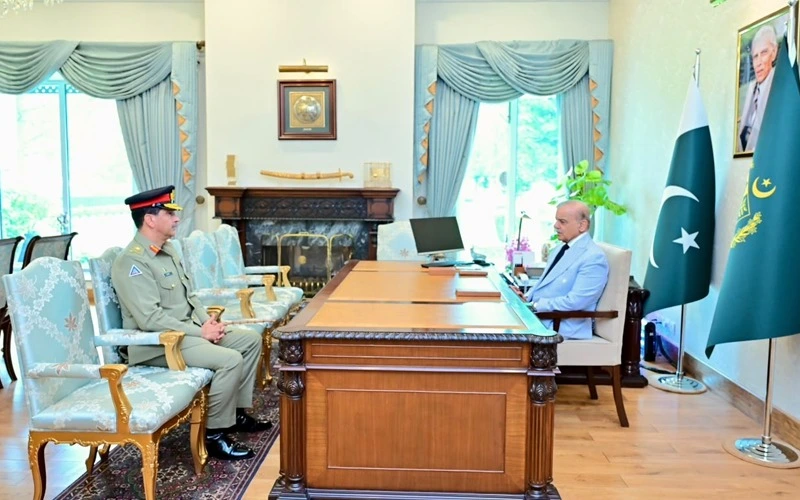 PM Shehbaz promotes Aamer Raza to four-star General