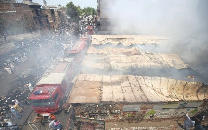Six family members killed in Peshawar house fire