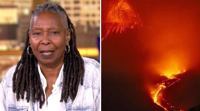 Whoopi Goldberg stranded in Italy amid volcano eruption