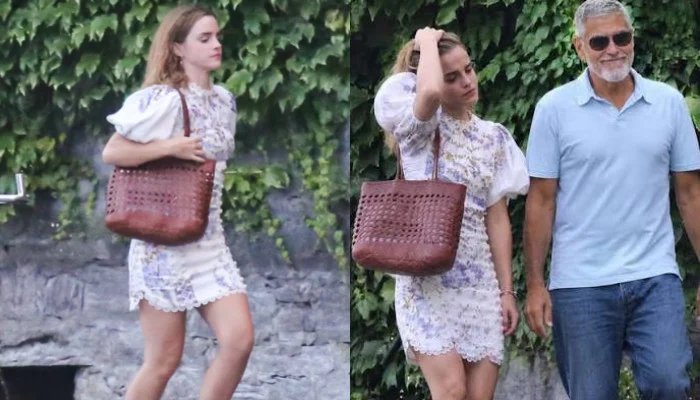 Was Emma Watson actually ‘alone’ in George Clooney’s Italy house?