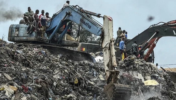 30 killed as landfill collapses onto homes in Guinea capital following heavy rains