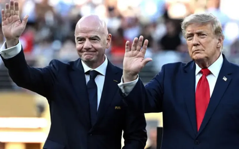 Trump backs FIFA president Infantino amid pressure to remove him
