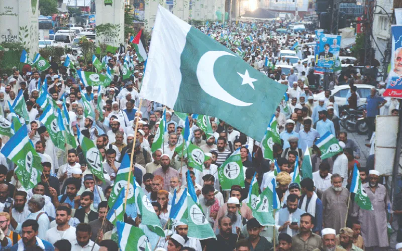 JI leader raises power, tax, agriculture issues at Peshawar sit-in