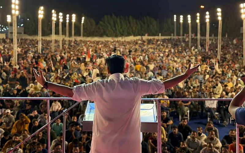 Thousands attend MQM-Pakistan’s protest rally in Orangi Town