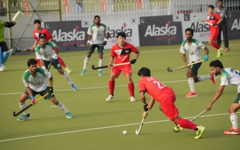 Pakistan beats South Korea by 3-1 in second hockey match