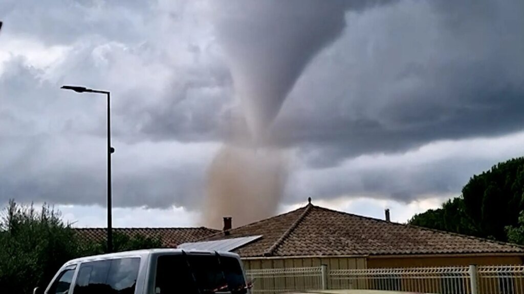 Rare tornado near Carcassonne in France causes damage and injuries | Show Types