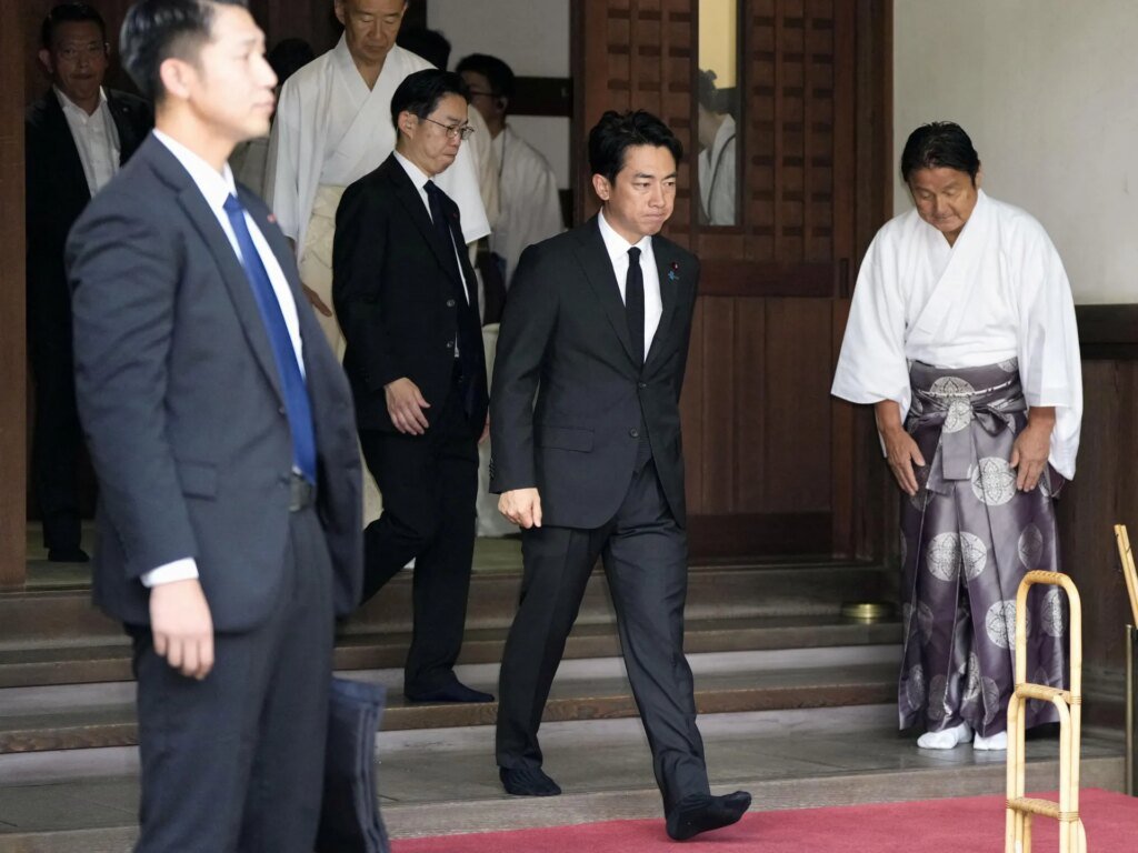 Japanese minister visits shrine to war dead, angering China, South Korea | The World Wars News