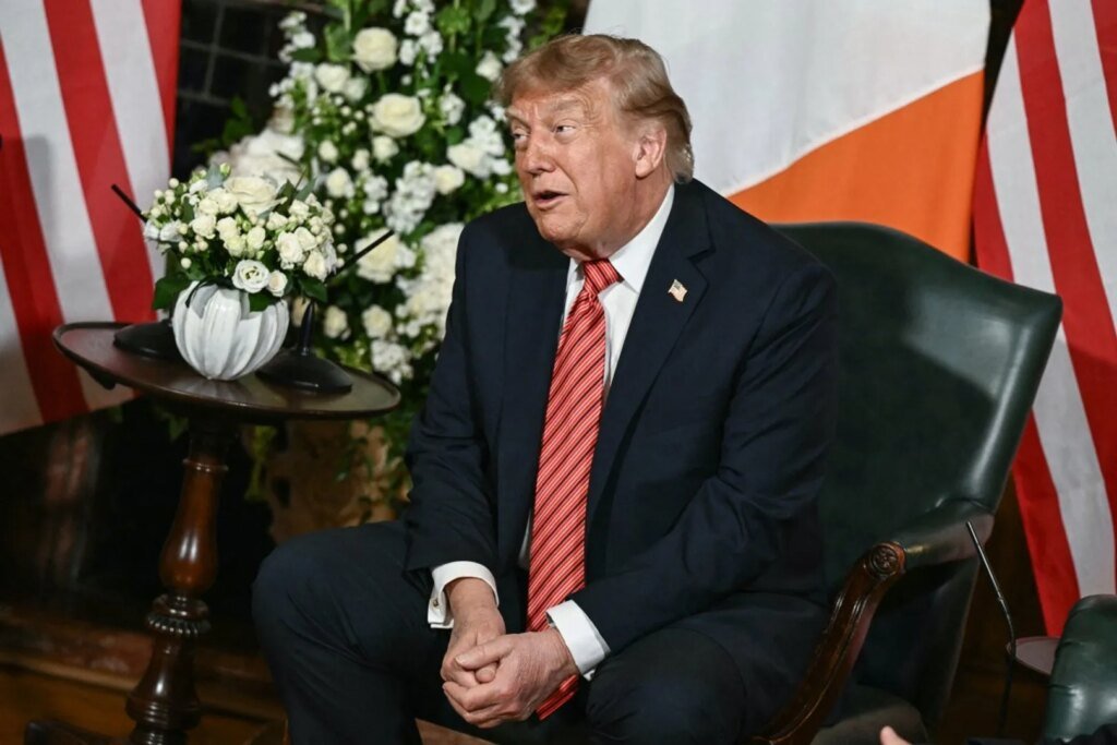 Trump says he would ‘love to see’ a united Ireland during Irish visit | Donald Trump