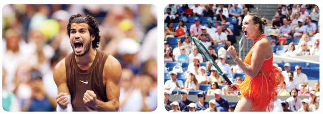 Alcaraz shines on return, Sabalenka launches US Open title defence with win