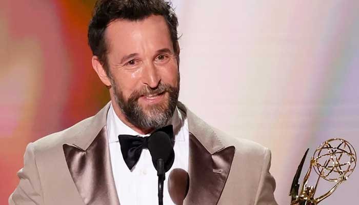 Noah Wyle fights back tears as he accepts best actor trophy at Emmys