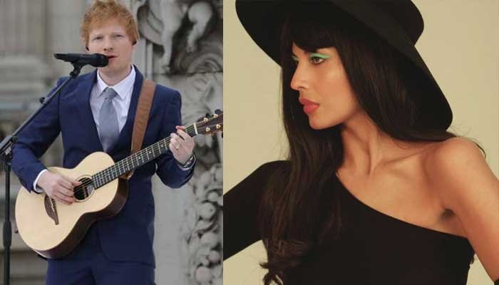Jameela Jamil reacts to Ed Sheeran controversy with ‘Godmother Diana’ remark
