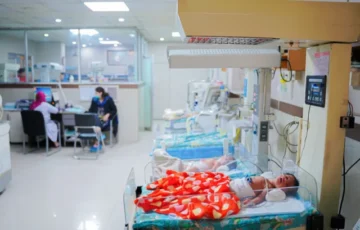 Sparks fly inside NICH nursery packed with newborns