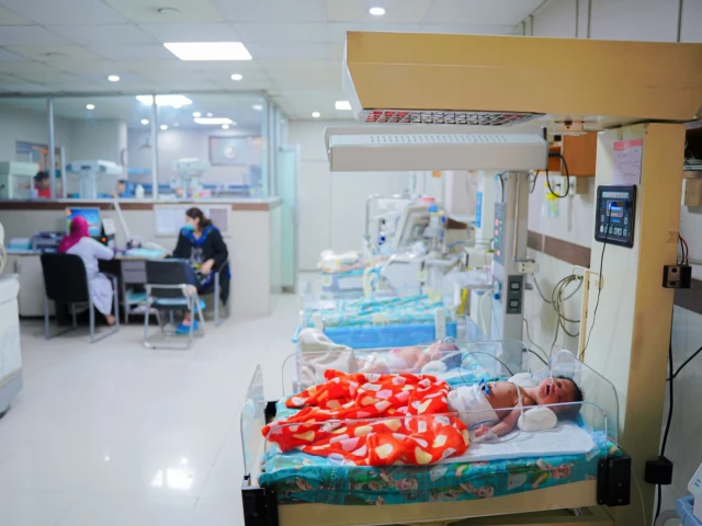 Sparks fly inside NICH nursery packed with newborns
