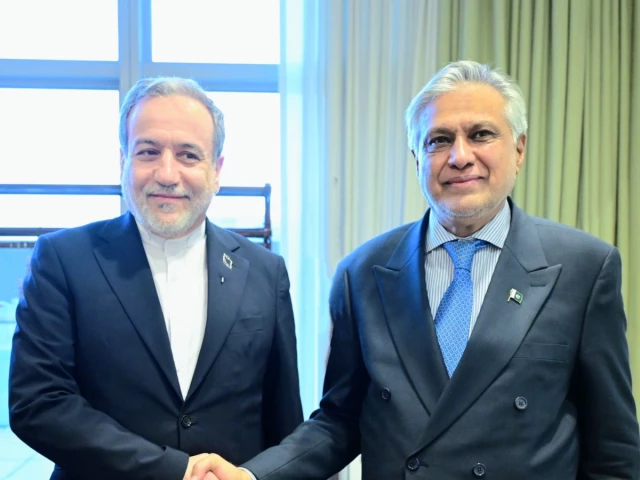 FM Dar, Araghchi stress importance of dialogue, diplomacy for regional stability on UNGA sidelines