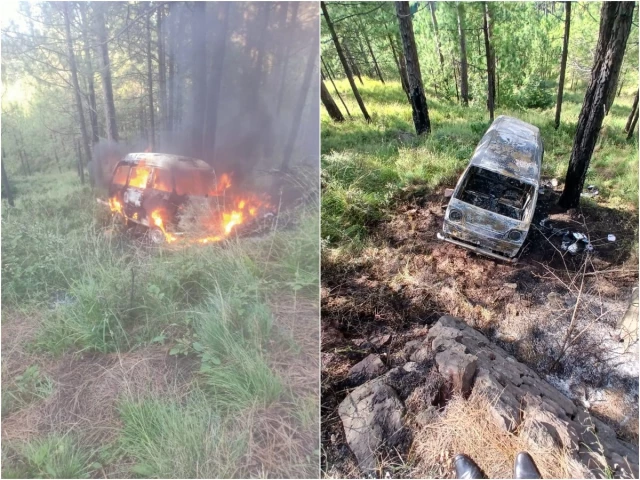 11 children injured as school van catches fire in Murree