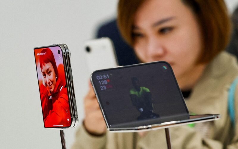 Apple's new boss starts with big gamble on £1,999 first folding iPhone
