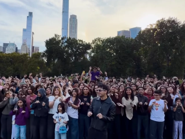Hasan Raheem turns New York’s Central Park into a dance floor for ‘Rangeen’