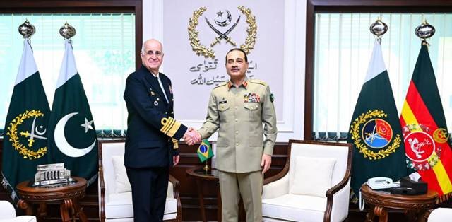 Pakistan, Brazil agree to strengthen military-to-military ties