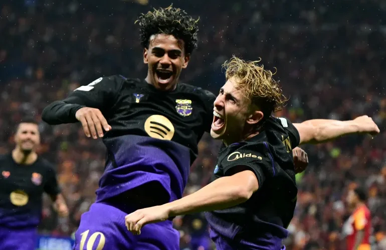 Yamal magic helps Barcelona beat Galatasaray in Champions League