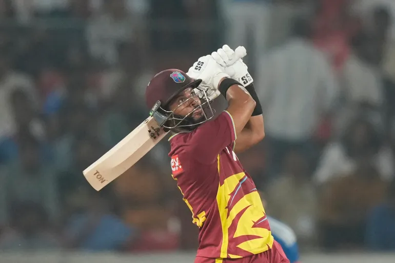 West Indies beat India to level T20 series as Hope continues record run