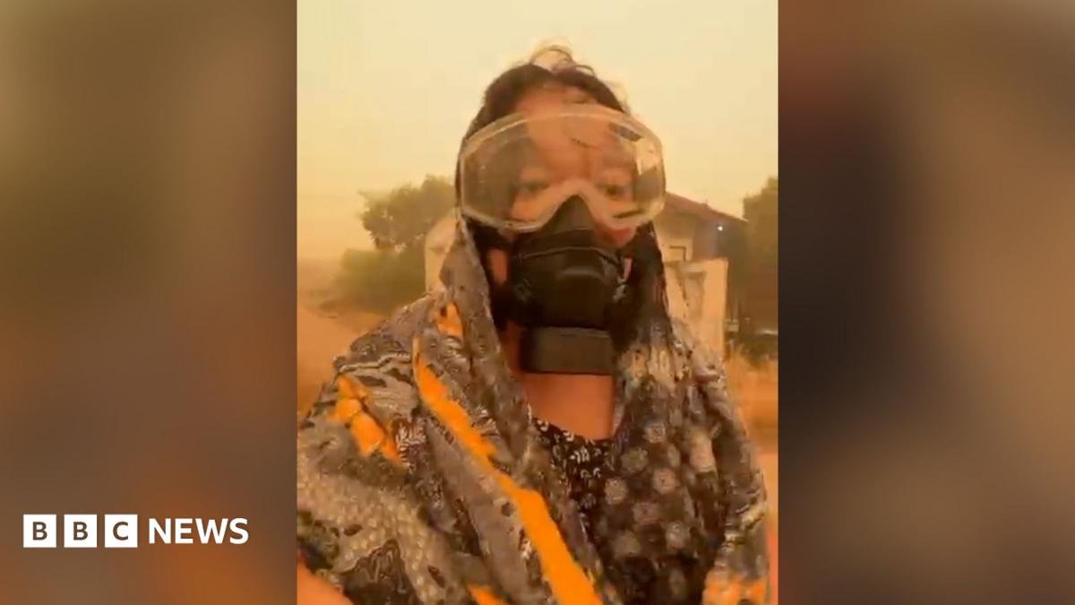 ‘Nowhere to escape’ – Indonesians share footage of orange haze blanketing towns