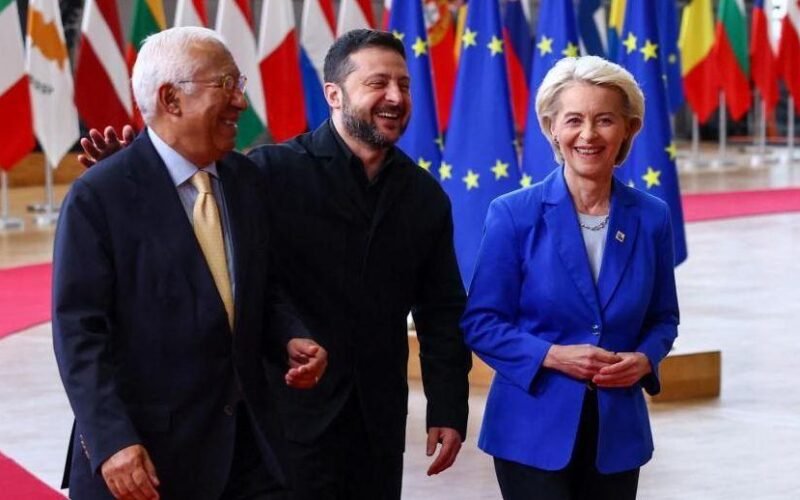 Zelensky rallies EU support as Trump says Ukraine leader ‘more difficult to deal with than Putin’
