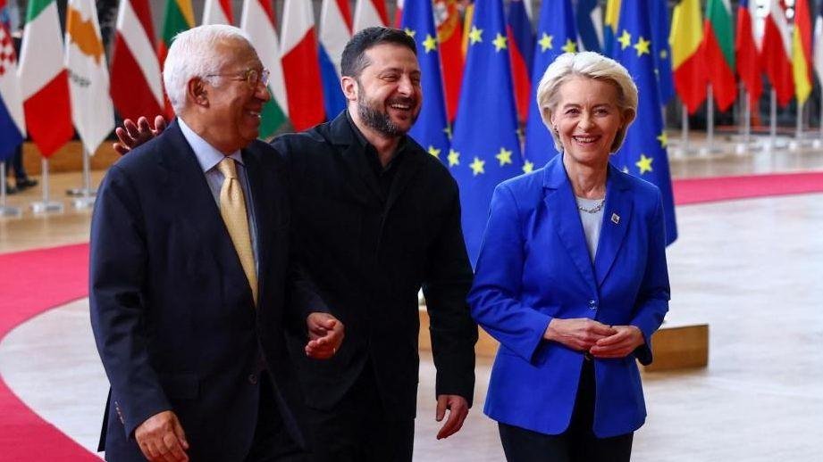 Zelensky rallies EU support as Trump says Ukraine leader ‘more difficult to deal with than Putin’