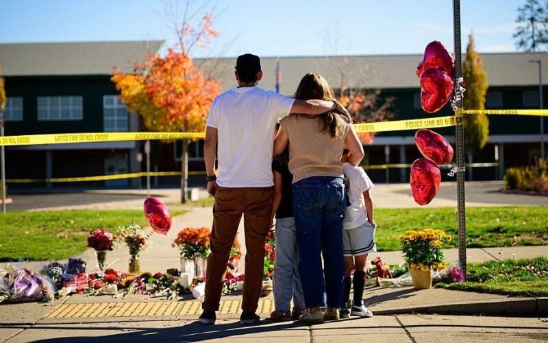 Oregon teacher fought school attacker before armed dad shot suspect ‘multiple times’