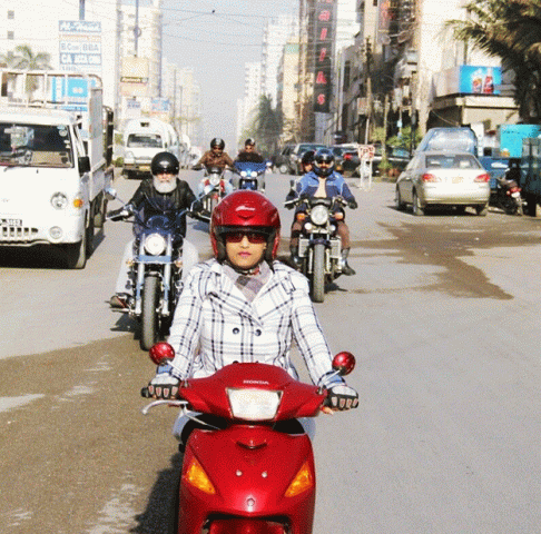 Female students offered two-day scooty training