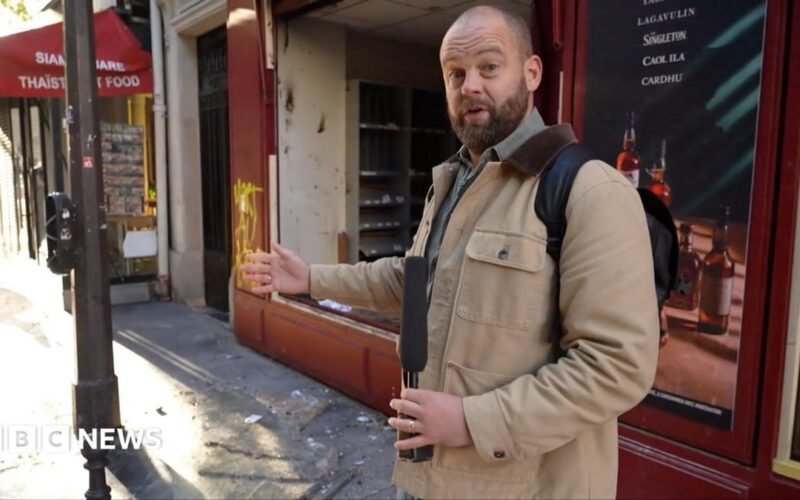 Parisians wake up to protest damage and looted shops