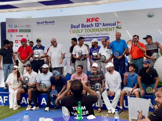 Deaf Reach golf event concludes