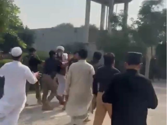Police allegedly arrest PTI MNA Nasim Ali Shah from Bannu