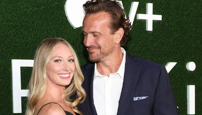 Jason Segel is a husband as he weds longtime love Kayla Radomski