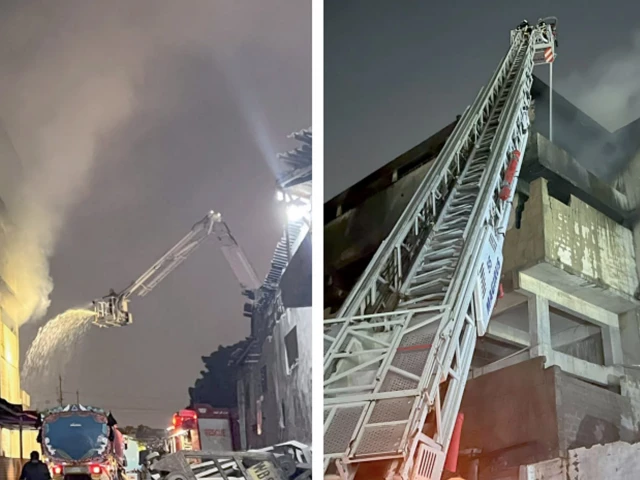 Factory fire brought to heel after eight-hour battle