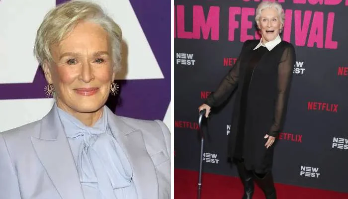 Glenn Close addresses health concerns after being seen walking with a cane