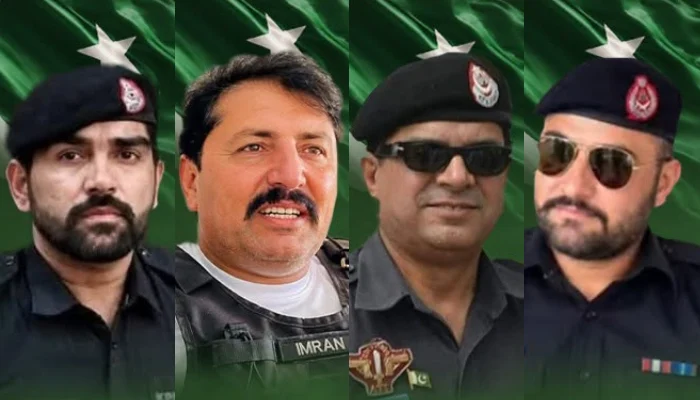 Four policemen, including DSP CTD, martyred in Karak terrorist attack