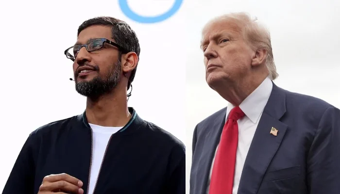 Trump says Google rejected his request to rename Atlantic Ocean after himself or America