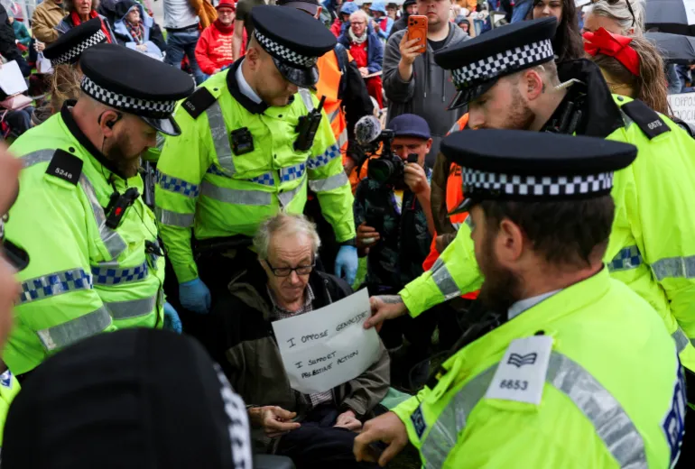 Hundreds to defy Palestine Action ban in protest at US embassy in London