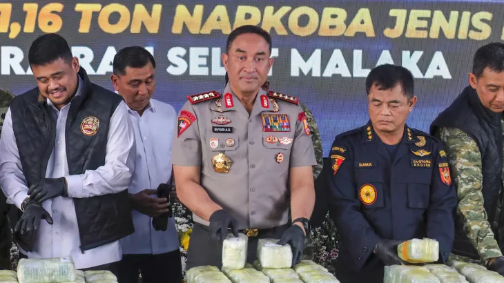 Indonesia seizes more than a tonne of ketamine from tanker