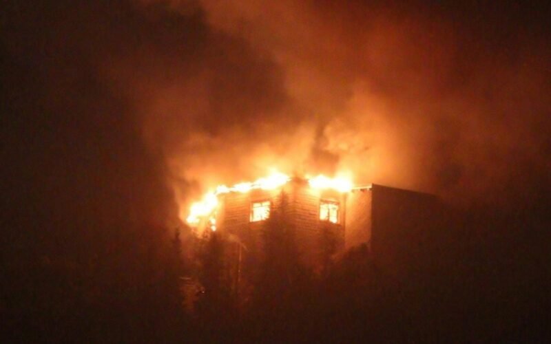 Hitler’s historic teahouse goes up in flames in Germany, arson suspected